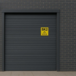 Säkerhetsklassad takskjutport industri